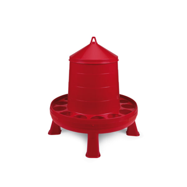 PLASTIC POULTRY FEEDER 12 KG. WITH LEGS