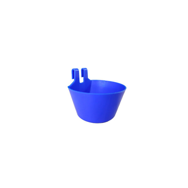 PLASTIC FEEDER WITH HOOKS BLUE