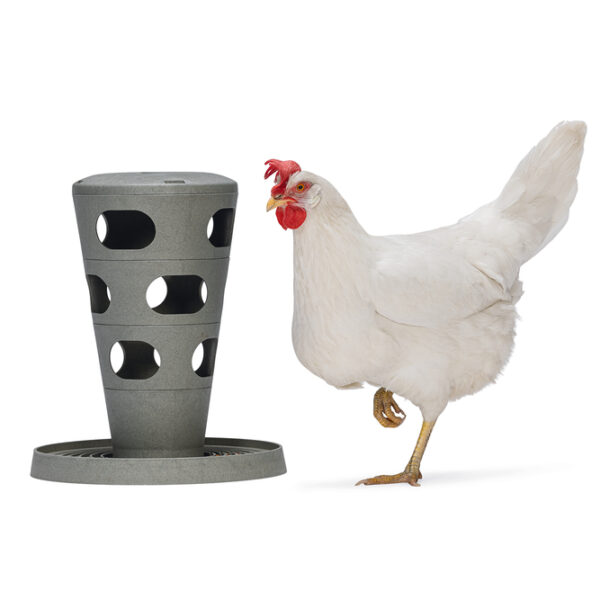 FEED TOWER FOR CHICKENS 100 % RECYCLED